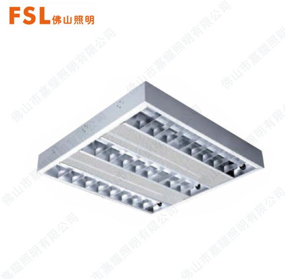 佛山照明FSL T5/3*28W 明裝格柵燈盤(pán)